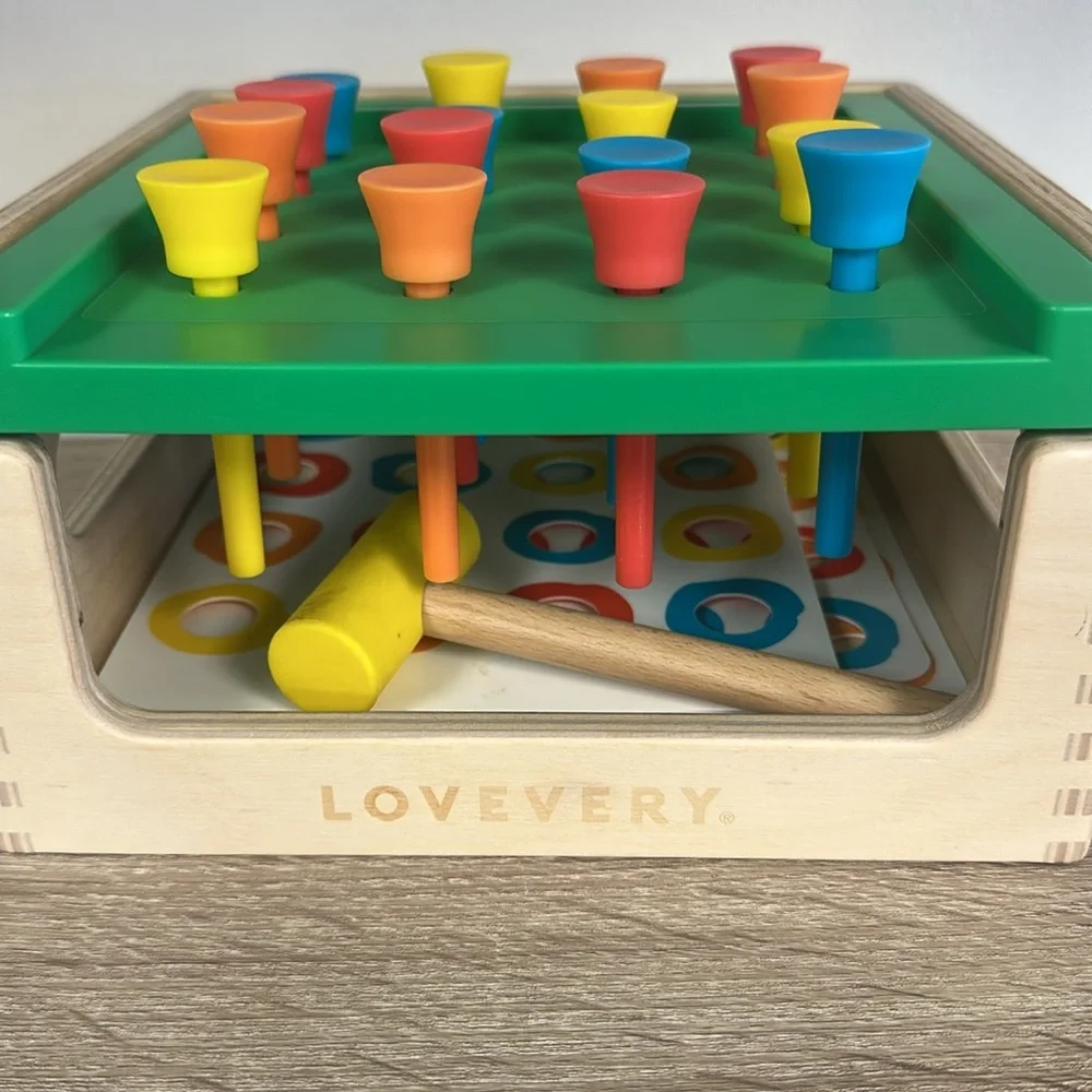 Lovevery match & tap hammer investigator set